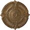 Ekena Millwork Attica Acanthus Leaf Ceiling Medallion (Canopies up to 4 5/8"), 53 1/2"OD x 3 1/2"P, Rubbed Bronze CM53ATRZS - alternate 1